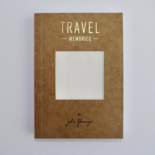 Carnet de voyage fait main Made in France Julie Flamingo